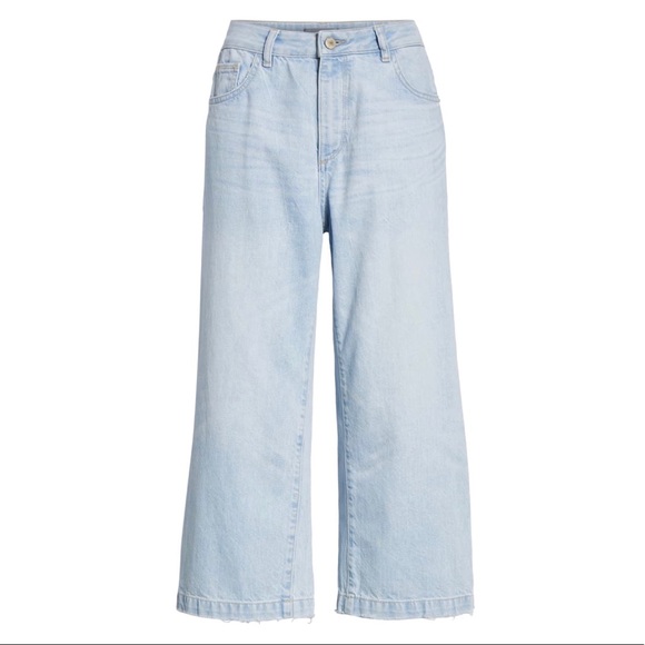 DL1961 Ibiza Hepburn Crop High Rise Wide Leg - Picture 3 of 12